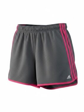 Adidas Women’s Size XL Athletic Shorts Mid Rise Lined Gray Training